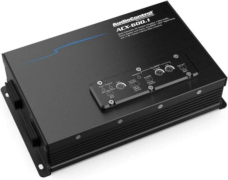 Acx-600.1 All-Weather Ipx6 Monoblock 600W Marine/Atv/Utv Amplifier | Mono Subwoofer Amps Car Amplifiers Mono Subwoofer Amps