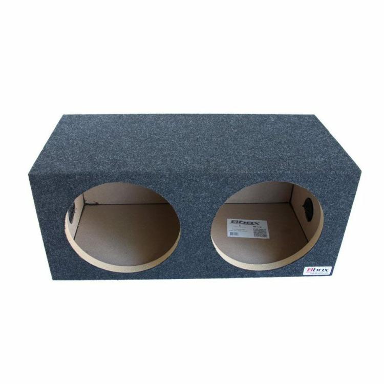 E12D 12 Inch Dual Subwoofer Sealed Enclosure | Unloaded Boxes Boxes & Enclosures Unloaded Boxes