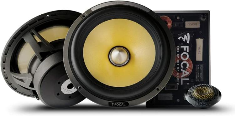 Es 165 K2 Power Elite 6.5" 200 Watt Component Car Audio Speaker System | Component Systems Car Audio & Video Component Systems