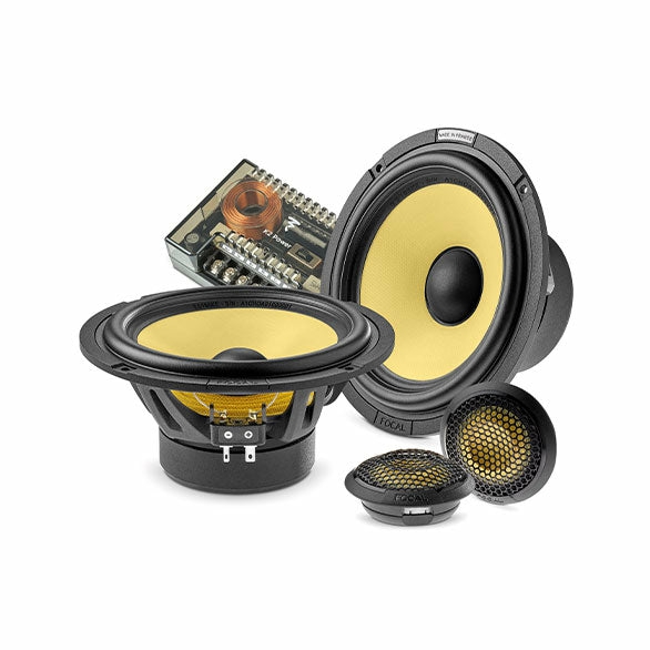 Es 165 Ke 6.5" 2-Way Component Speaker System | Component Systems Car Audio & Video Component Systems