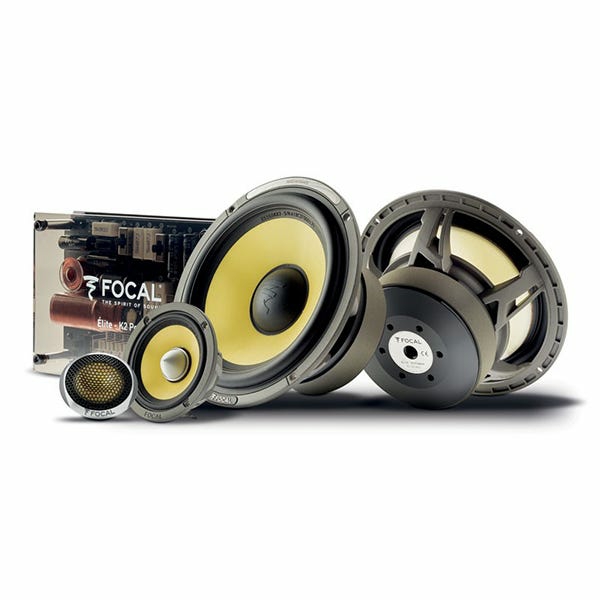 Es 165Kx3 6.5"/3" 3-Way High Performance Component Speaker Kit | Component Systems Car Audio & Video Component Systems