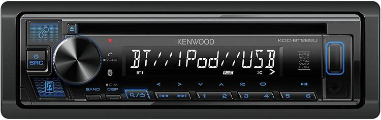 Kdc-Bt282U 1-Din Cd Player/Bluetooth Car Stereo Detachable Face Receiver | CD Receivers Car Audio & Video CD Receivers