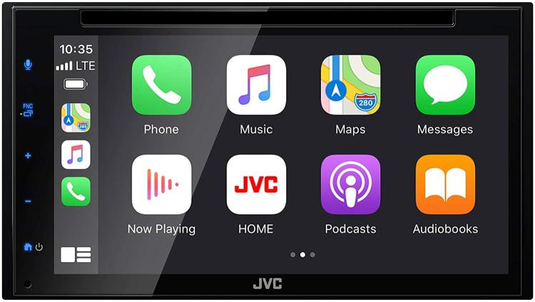 Kw-V660Bt Head Unit, Apple Carplay Android Auto Car Stereo, Dvd/Cd Receiver | Connected Stereos Car Audio & Video Connected Stereos