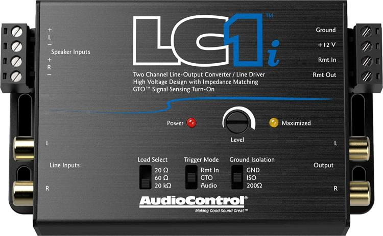 Lc1I Active 2-Channel Line Driver/Output Converter W Imp. Matching | Amplifier Installation Accessories Amplifier Installation Accessories Amplifier Installation Accessories