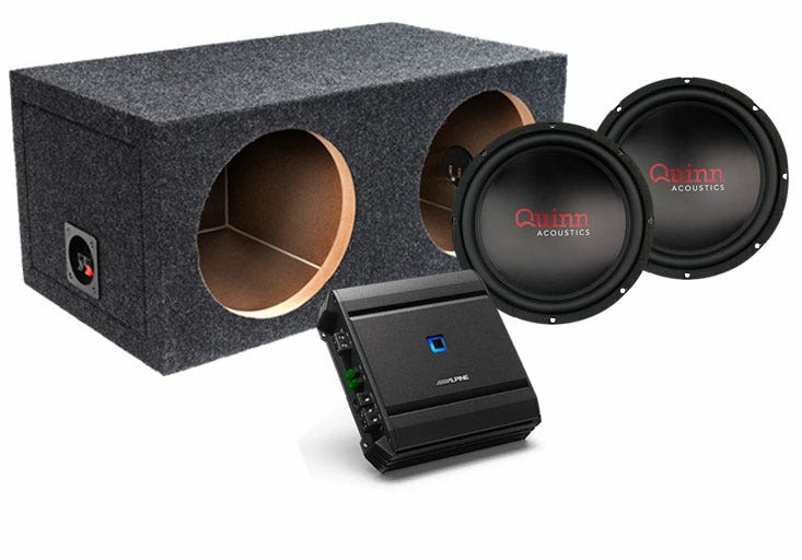 Ppquinn2 Dual 12" Subwoofer Bass Package | Bass Packages Bass Packages Bass Packages