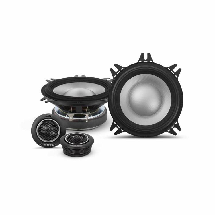 S2-S40C 4" S-Series Next-Gen Hi-Res Component Speaker Set | Full Range Speakers Car Audio & Video Full Range Speakers