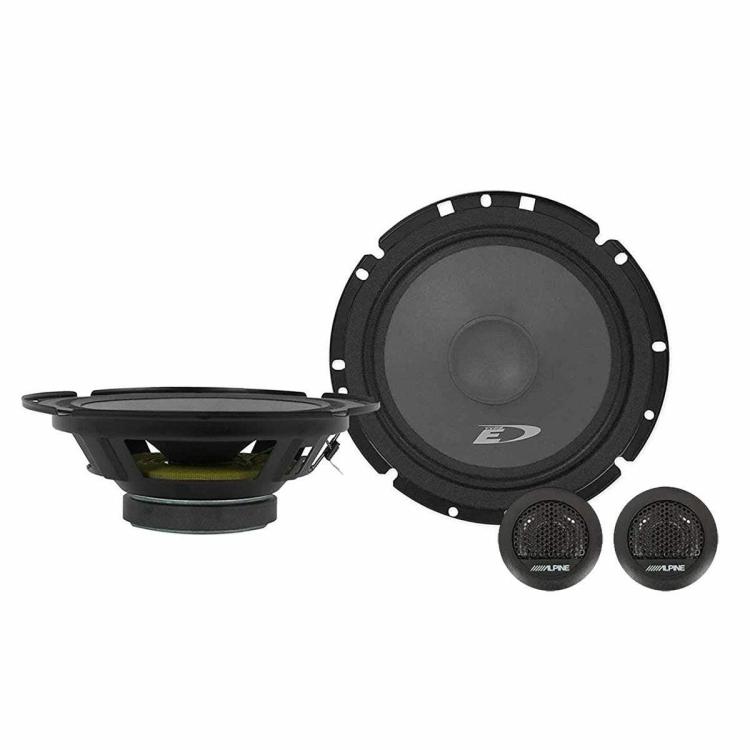 Sxe-1751S 2-Way 6.5" Component Car Audio Speaker System, 4 Ohm, 45W Rms | Component Systems Car Audio & Video Component Systems