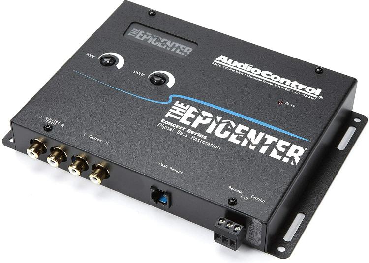 The Epicenter Equalizer, Digital Bass Restoration Processor (Black) | Signal Processors & Crossovers Car Audio & Video Signal Processors & Crossovers