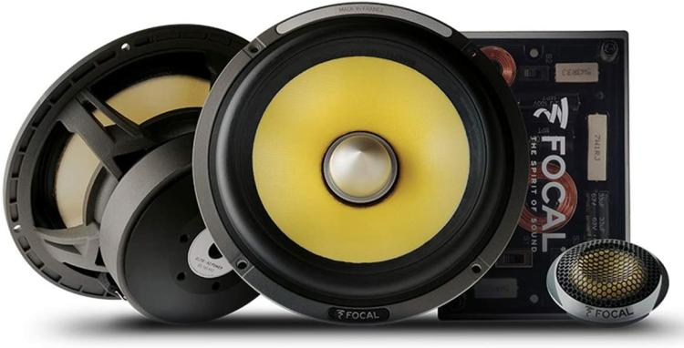 Es 165Kx2 6.5" 2-Way Component Speaker Kit | Component Systems Car Audio & Video Component Systems