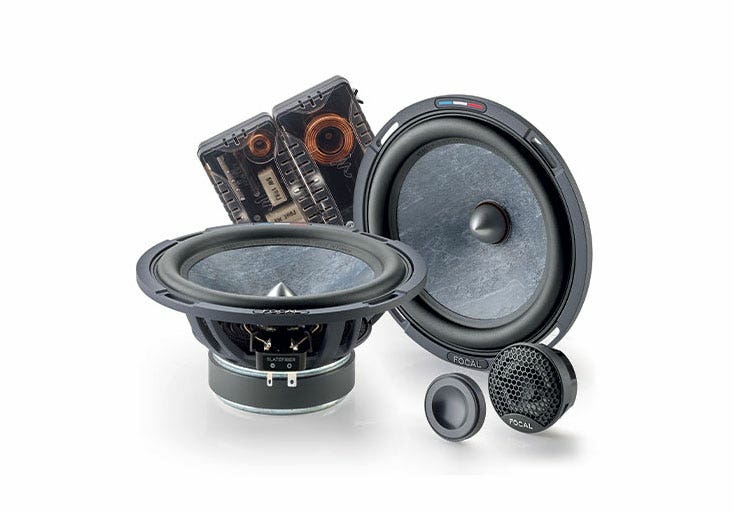 Ps 165 Sf 6.5" 2-Way Component Speaker Pair | Hi-Res Speakers Car Audio & Video Component Systems