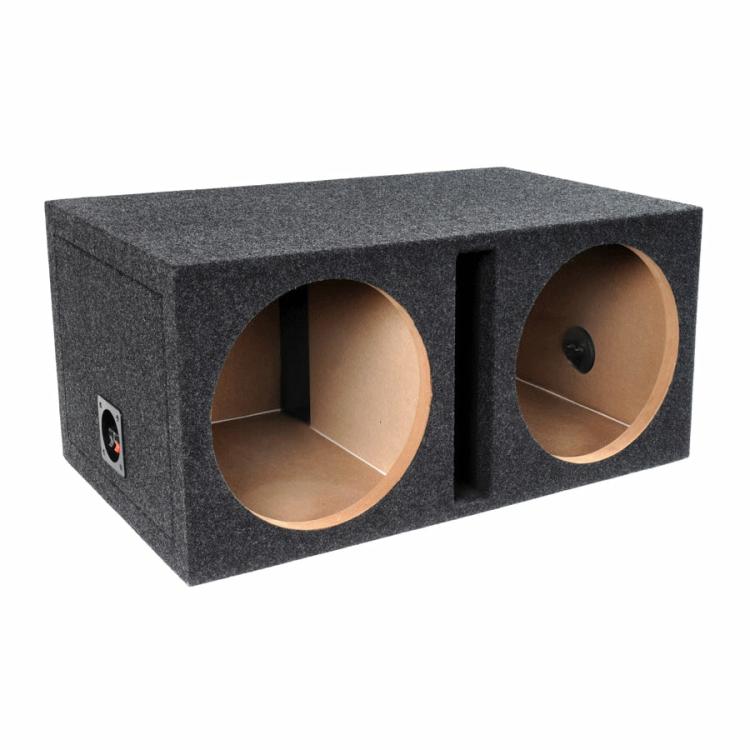 E10Dsv 10 Inch Dual Vented Subwoofer Enclosure | Unloaded Boxes Boxes & Enclosures Unloaded Boxes