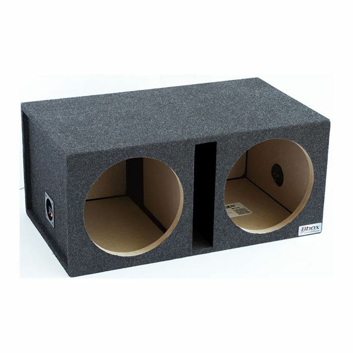 E12Dsv 12" Dual Vented Subwoofer Enclosure | Unloaded Boxes Boxes & Enclosures Unloaded Boxes